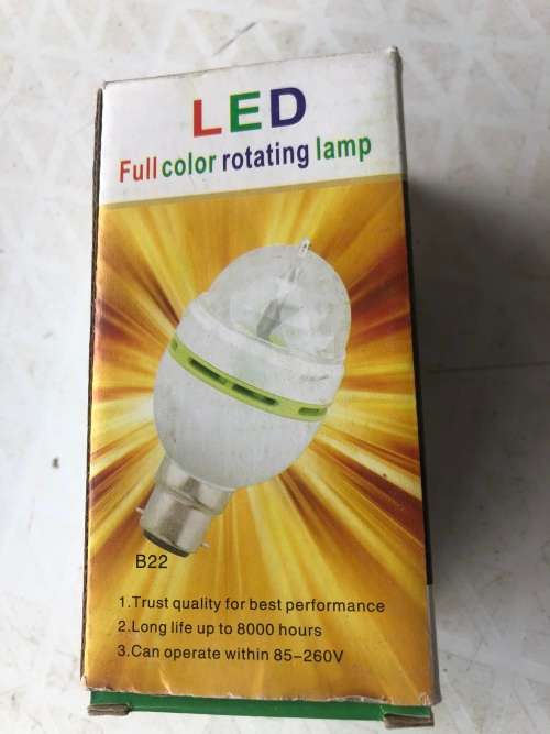 Full Colour Rotating Disco Lamp